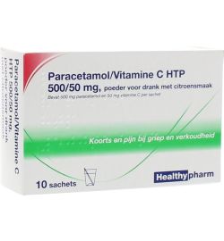 Healthypharm Healthypharm Paracetamol & vit C (10sach)