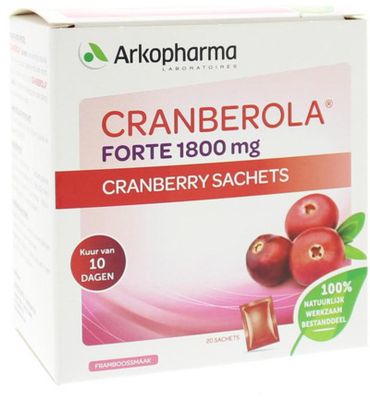 Cranberola Forte 10-dagen kuur (20sach) 20sach