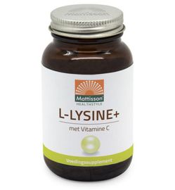 Mattisson Mattisson L-Lysine+ met vitamine C (90ca)