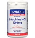 Lamberts L Arginine 1000mg  / l8301-90 Tabletten 90tabl thumb