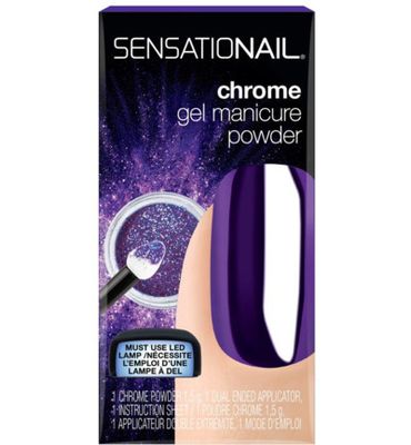 Sensationail Chrome powder purple (1.5g) 1.5g