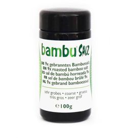 Bambu Salz Bambu Salz Bamboezout zeer grof 9x gebrand (100g)