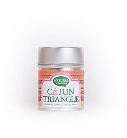 Natural Temptation Natural Temptation Cajun triangle blikje natural spices bio (50g)