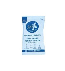 Smyle Smyle Tandpasta tabletten met fluoride navul (65st)