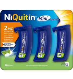 NiQuitin Niquitin Zuigtablet mini mint 2mg (60zt)