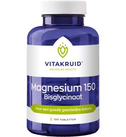 Vitakruid Vitakruid Magnesium 150 bisglycinaat (120tb)