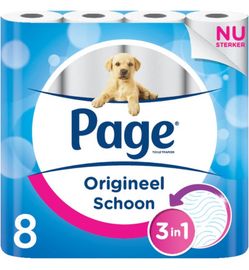 Page Page Toiletpapier Orgineel Schoon