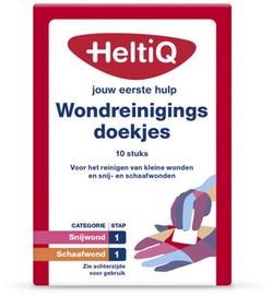 Heltiq HeltiQ Wondreinigingsdoekjes (10st)