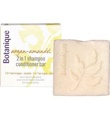 Botanique 2 in 1 Shampoo/conditioner bar argan & amandel (100g) 100g