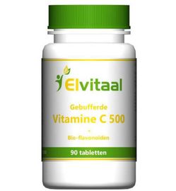 Elvitaal-Elvitum Elvitaal/Elvitum Gebufferde vitamine C 500mg (90tb)