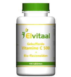 Elvitaal-Elvitum Elvitaal/Elvitum Gebufferde vitamine C 500mg (180tb)