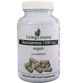 Livinggreens LivingGreens Glucosamine 1500 vegan (360tb)