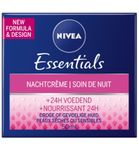 Nivea Essentials nachtcreme herstellend (50ml) 50ml thumb