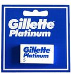 Gillette Platinum scheermesjes (5st) 5st thumb