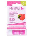 Benecos Natural lipbalm raspberry vegan (4.7g) 4.7g thumb