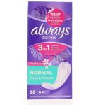 Always Dailies Inlegkruisjes fresh & protect normal (30st) 30st thumb