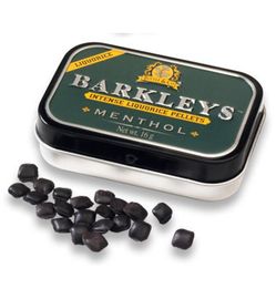 Barkleys Barkleys Liquorice pellets menthol (16g)