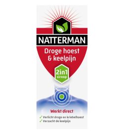 Natterman Natterman Droge hoest & keelpijn (150ml)