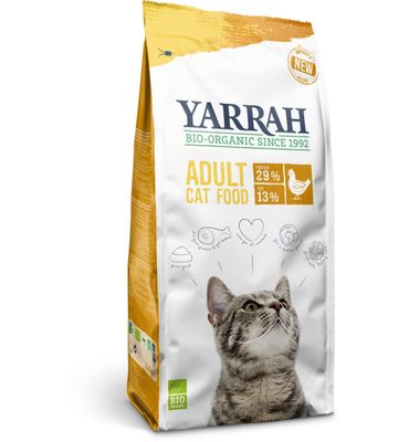 Yarrah Adult kattenvoer met kip bio MSC (10kg) 10kg