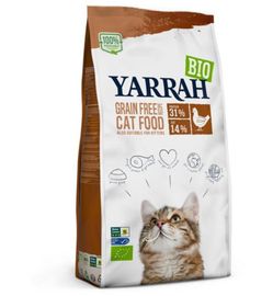 Yarrah Yarrah Kattenvoer grainfree bio (10kg)