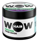 Tinktura Wow curls & waves hair mask keratin & flaxseed gel (250ml) 250ml thumb