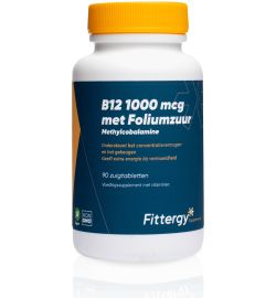 Fittergy Fittergy B12 1000mcg methylcobalamine (90zt)
