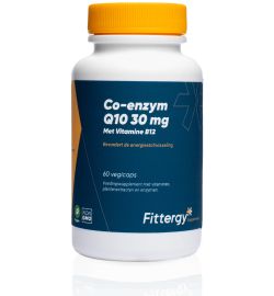 Fittergy Fittergy Co-enzym Q10 30mg met Vitamine B12 (60ca)
