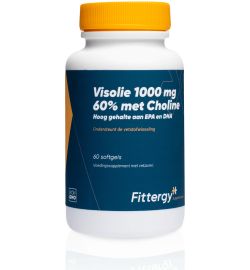 Fittergy Fittergy Visolie 1000mg 60% met choline (60sft)