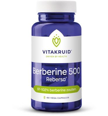 Vitakruid Berberine 500 Rebersa 97-102% berberine zouten (60vc) 60vc
