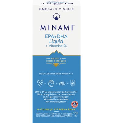 Minami EPA+DHA Liquid  + Vitamin D3 150ml null