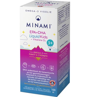 Minami EPA+DHA Liquid Kids + Vitamin D3 100ml null