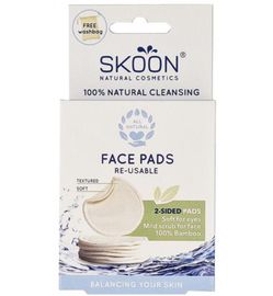 Skoon Skoon Face pads re-usable 2 sided (7st)