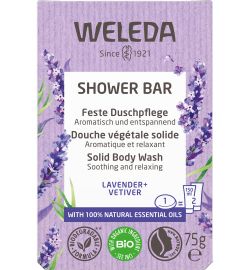 Weleda Weleda Shower bar lavender + vetiver (75g)