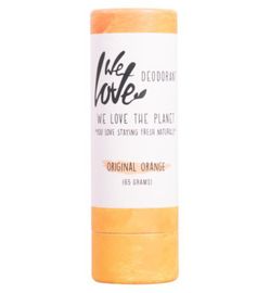 We Love We Love 100% Natural deodorant stick original orange (65g)