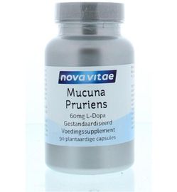 Nova Vitae Nova Vitae Mucuna pruriens L-dopa 60 mg (90vc)