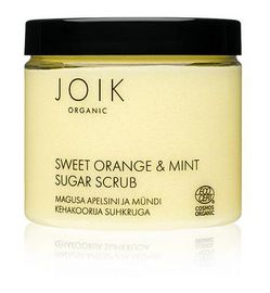 Joik Joik Sweet orange & mint sugar scrub vegan (210g)