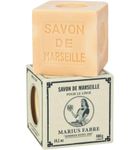 Marius Fabre Savon Marseille zeep in doos blanc (400g) 400g thumb