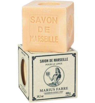Marius Fabre Savon Marseille zeep in doos blanc (400g) 400g
