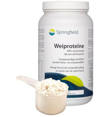 Springfield Wei proteine 80% concentraat (500g) 500g