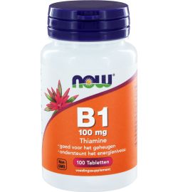 Now Now Vitamine B1 100 mg (100tb)