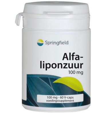 Springfield Alfa-liponzuur 100 mg (60vc) 60vc