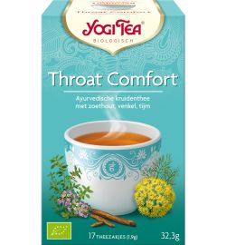 Yogi Tea Yogi Tea Throat comfort bio (17st)