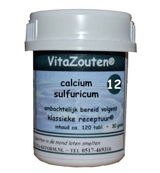 VitaZouten VitaZouten Calcium sulfuricum VitaZout Nr. 12 (120tb)
