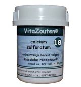 VitaZouten VitaZouten Calcium sulfuratum VitaZout Nr. 18 (120tb)