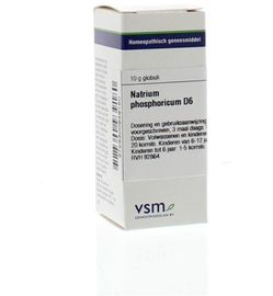 Vsm VSM Natrium phosphoricum D6 (10g)