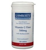 Lamberts Lamberts Vitamine C 500 time released & bioflavonoiden (100tb)