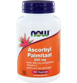 Now Now Ascorbyl palmitaat 500 mg (100vc)