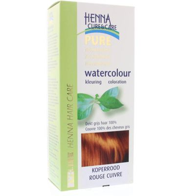 Evi-Line Henna Cure & Care Watercolour koperrood (5g) 5g