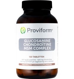 Proviform Proviform Glucosamine chondroitine complex MSM (120tb)