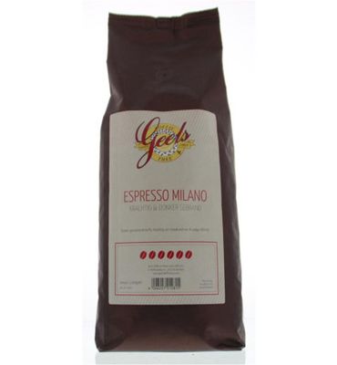 Geels Espresso milano donkere bonen (1000g) 1000g